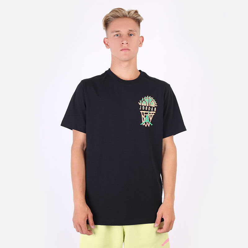 мужская черная футболка Jordan  Sport DNA Tee CZ8059-010 - цена, описание, фото 3